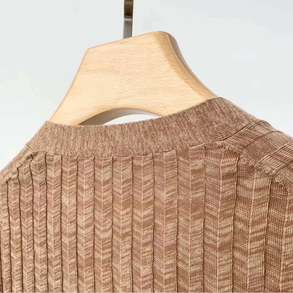 🍁ICICLE Cotton open knit light button up cardigan - Picture 13 of 15